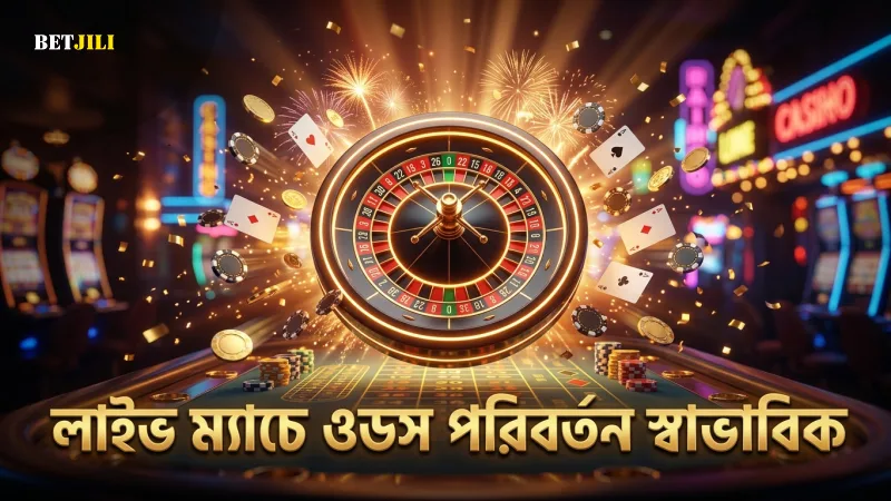 লাইভ ম্যাচে ওডসের পরিবর্তন স্বাভাবিক এবং প্রতারণা নয়।