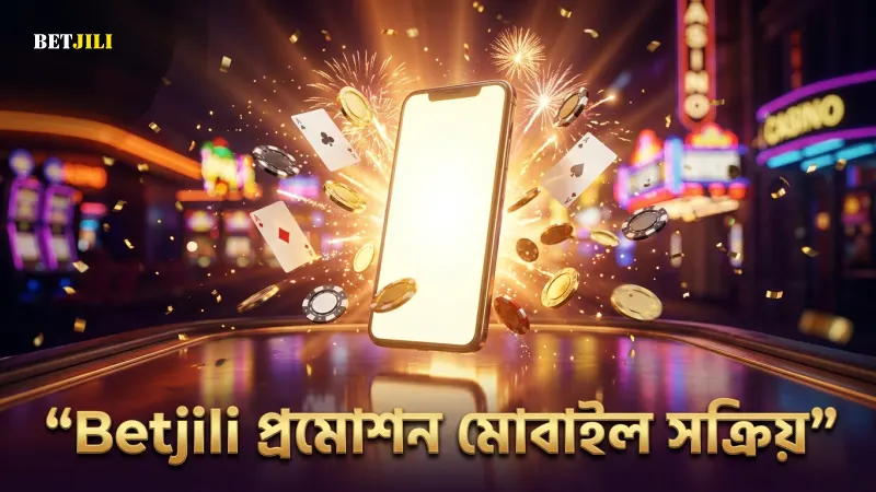 Betjili প্রমোশন মোবাইল থেকে সহজে সক্রিয় করা যায়