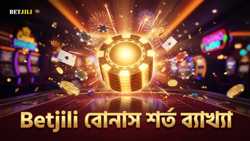 বোনাসের ওয়াজিয়ারিং শর্ত Betjili প্রমোশনে স্পষ্টভাবে ব্যাখ্যা