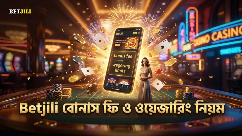 Betjili-তে বোনাস ফি ও ওয়েজারিং লিমিটের স্পষ্ট ব্যাখ্যা
