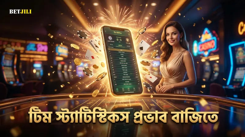 টিম স্ট্যাটিস্টিকস ও ইনজুরি রিপোর্ট বাজির ফলাফল প্রভাবিত করে।