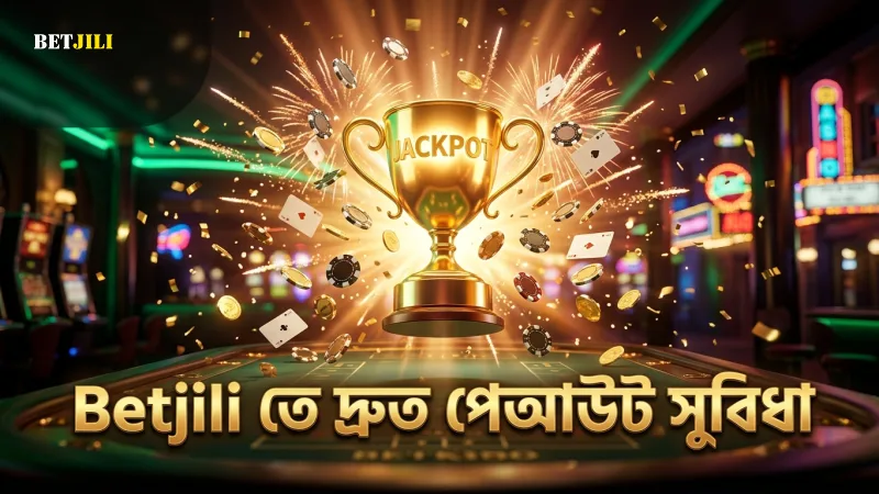 Betjili প্ল্যাটফর্মে প্রগতিশীল জ্যাকপটের দ্রুত পেআউট সুবিধা।