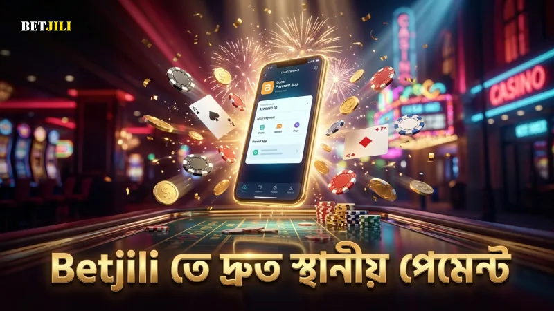 স্থানীয় পেমেন্ট মাধ্যমে Betjili তে দ্রুত এবং নিরাপদ লেনদেন নিশ্চিত